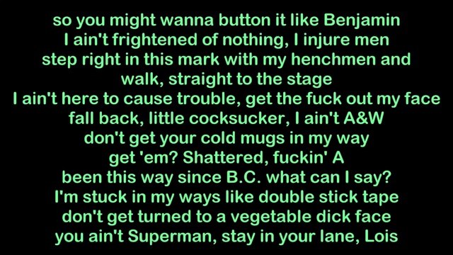 D12 - Hit Me With Your Best Shot (Lyrics / Paroles)