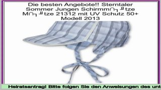 effizient Sterntaler Sommer Jungen Schirmm�tze M�tze 21312 mit UV Schutz 50+ Modell 2013