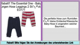 Pauschalangebote The Essential One - Baby Jungen Hose Leggings 2 St�ck - EO171