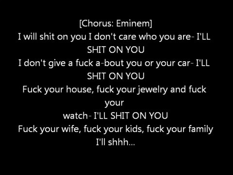 D12 - Shit on you (Lyrics / Paroles)