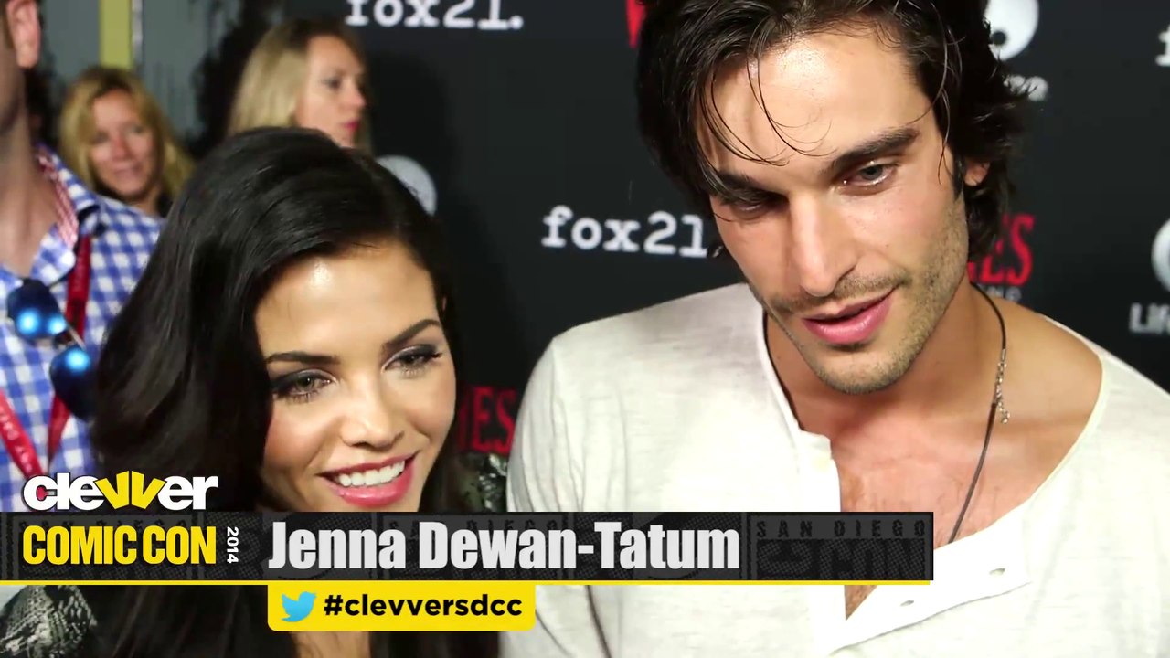 Witches of East End Comic Con 2014 Interviews (Jenna Dewan-Tatum & Julia Ormond)