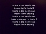 Insane in the Membrane - Cypress Hill (Lyrics / Paroles)