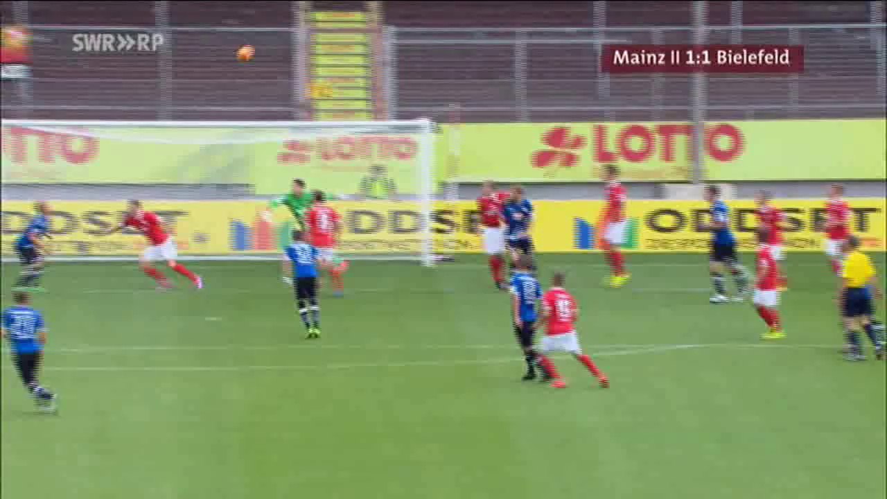 1.Spieltag 14/15 :1. FC Mainz 05 II - Arminia Bielefeld