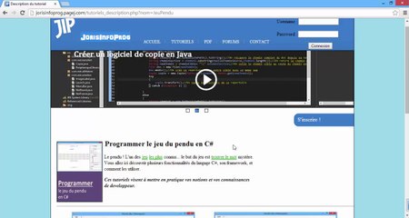 Programmer le jeu du pendu C#