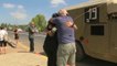 Israeli soldiers reunite briefly with families