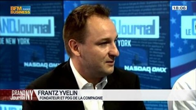 Premier vol pour La Compagnie: le tout business low-cost affaires entre Paris et New York: Frantz Yvelin et Christophe Langrée, dans Le Grand Journal de New York - 26/07 1/4