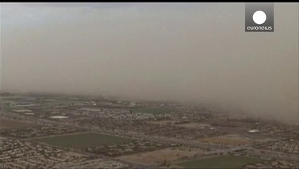 Spettacolare tempesta di sabbia in Arizona