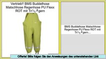 Finden Sie g�nstige BMS Buddelhose Matschhose Regenhose PU Flexx ROT mit Tr�gern