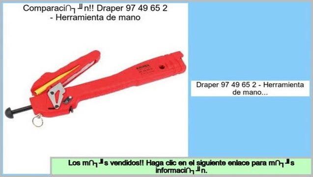 Las mejores ofertas de Draper 97 49 65 2 - Herramienta de mano