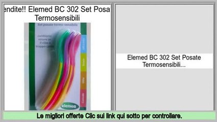 Miglior Prezzo Elemed BC 302 Set Posate Termosensibili