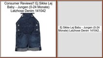 Sparen Preis Ej Sikke Lej Baby - Jungen (0-24 Monate) Latzhose Denim 141042