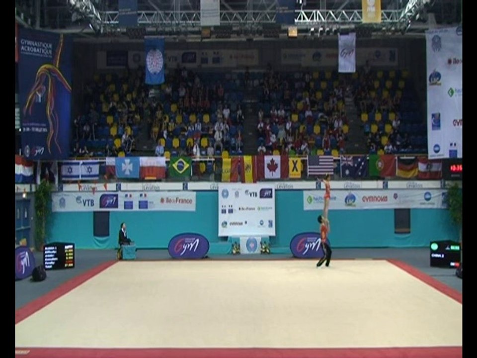 Compétitions Mondiales par Groupe d'Âge de Gymnastique Acrobatique - 4 juillet 2014 - Partie 1