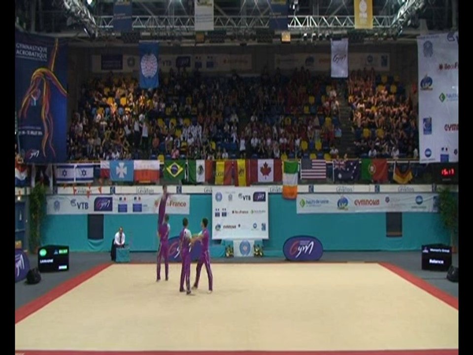 Compétitions Mondiales par Groupe d'Âge de Gymnastique Acrobatique - 4 juillet 2014 - Partie 3