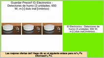 ventas de liquidaci�n Ei Electronics - Detectores de humo (3 unidades; 650 W; módulo inalámbrico)