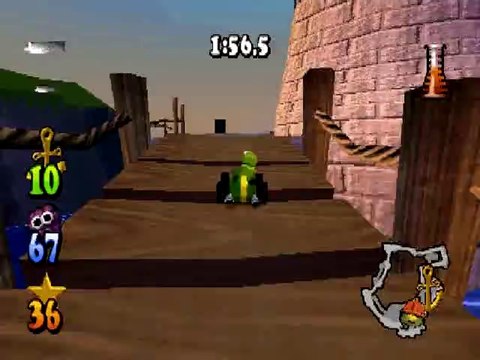 Muppet Race Mania - Texturing 2