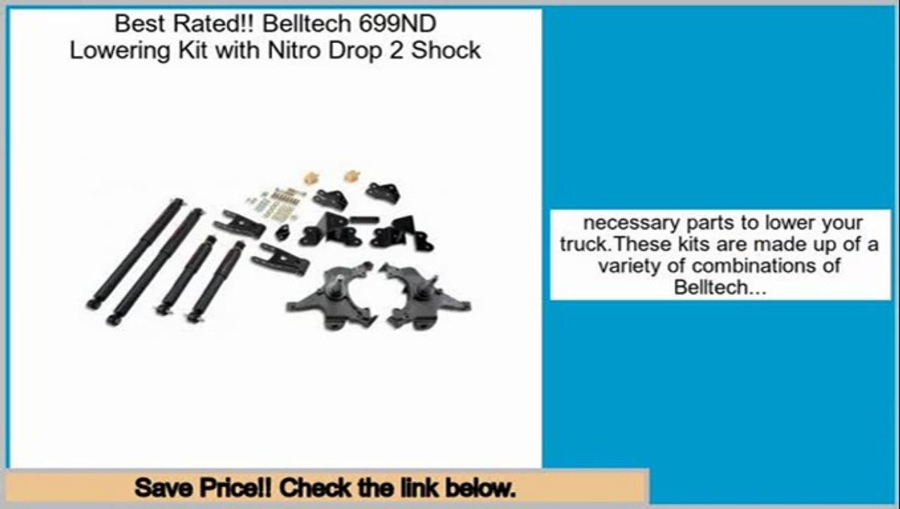 Best Price Belltech 699ND Lowering Kit with Nitro Drop 2 Shock