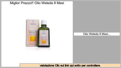 autorizzazione Olio Weleda 9 Mesi