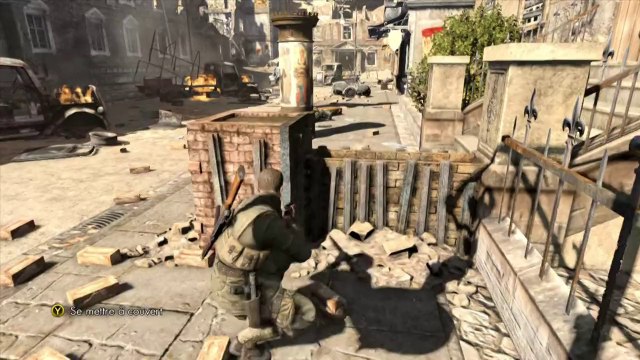 Petit test sniper elite v2 sur Xbox 360 avermedia portable