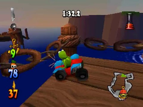 Muppet Race Mania - Texturing 7