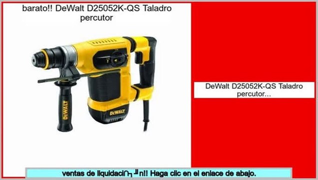 ventas de liquidaci�n DeWalt D25052K-QS Taladro percutor