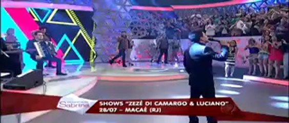 TV Record 2014-07-26 Programa da Sabrina com Zeze di Camargo e Luciano  (1)