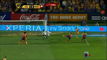 Tigres 1-0 Morelia - Gol de Héctor Mancilla - 2012