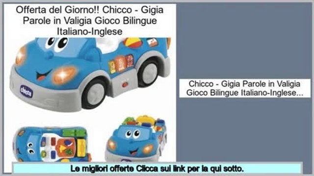offerte Speciali Chicco - Gigia Parole in Valigia Gioco Bilingue Italiano-Inglese
