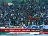 Başakşehir Stadı Açılışında Konuşan Başbakan Erdoğan Açılış Maçında Forma Giydi