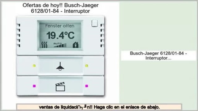 ventas de liquidaci�n Busch-Jaeger 6128/01-84 - Interruptor