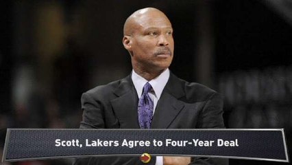 Scott, Lakers Agree to Four-Year Deal