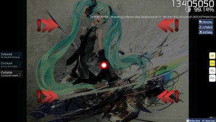 Hatsune Miku - World's End Dancehall (ROCKETMAN remix)