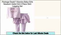 Prices Shopping Vitamins Baby-Girls Newborn Safari Girl 2 Piece Skirt Legging Set