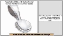 Low Prices Reed & Barton Pewter Curved Handle Spoon; Baby Beads