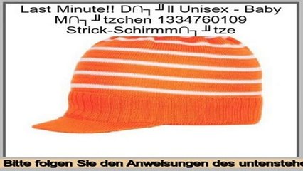 Schn�ppchen D�ll Unisex - Baby M�tzchen 1334760109 Strick-Schirmm�tze
