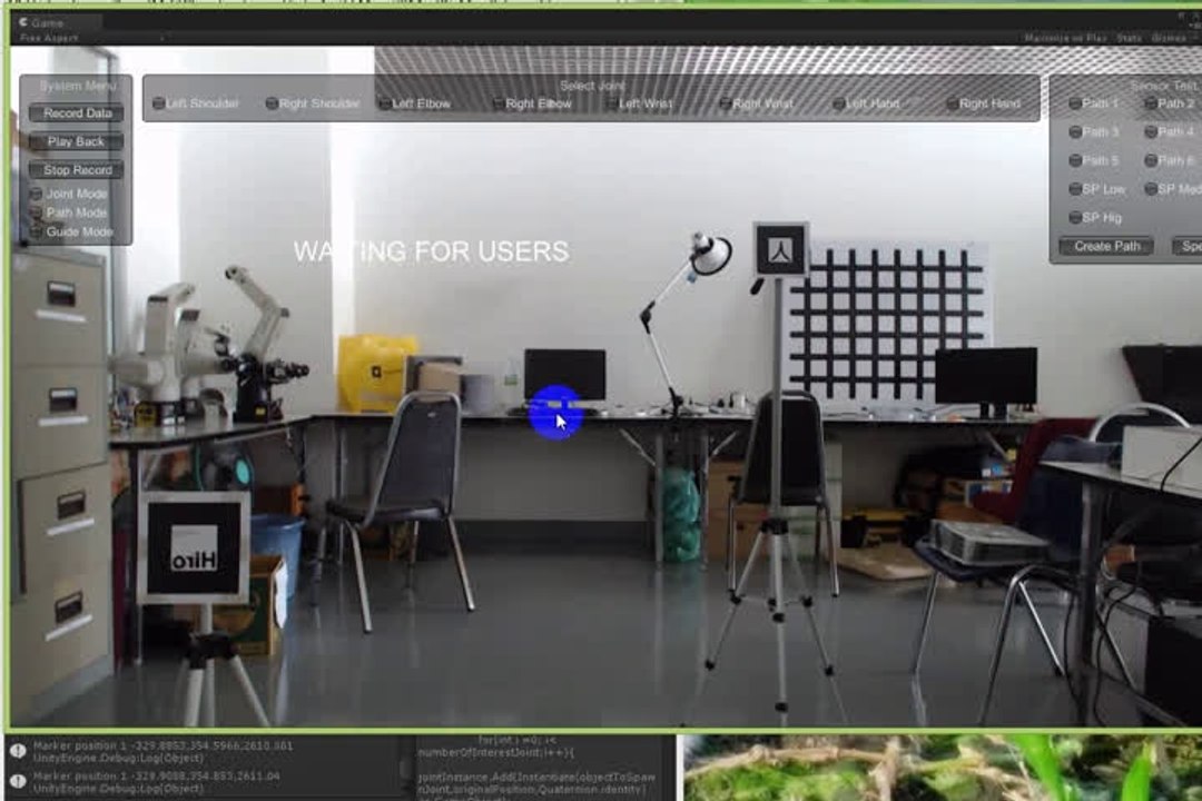 workspace with no light