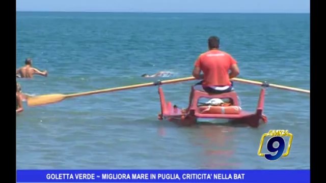 GOLLETA VERDE | Migliora mare in Puglia, criticità nella Bat