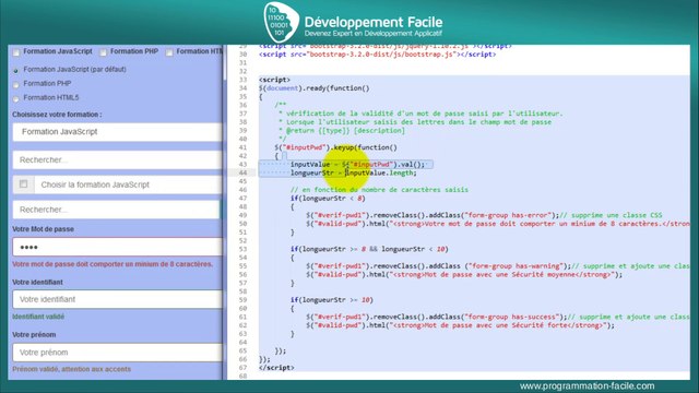 Utiliser toutes les options des formulaires HTML5 avec le Framework BootStrap 3