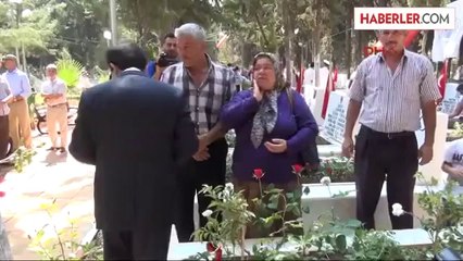 Mersin'de Şehitliğe Bayram Ziyareti