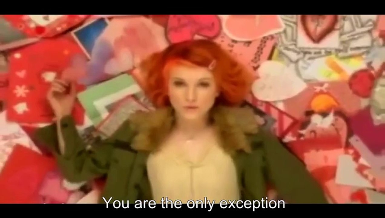 Paramore - The Only Exception HD HQ (Music Video   Lyrics)