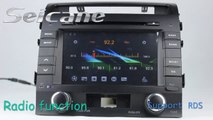 Toyota Land Cruiser Autoradio, Original Radio Upgrade to Aftermarket GPS Navigation System with Touch Screen 3G WIFI USB MP3