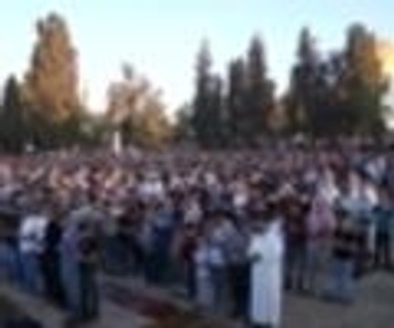 Gazze'de Bayram sabahı