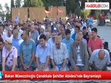 Bakan Müeezzinoğlu Çanakkale Şehitler Abidesi'nde Bayramlaştı