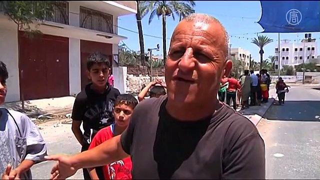 Жители Газы атаковали отделение Красного Креста