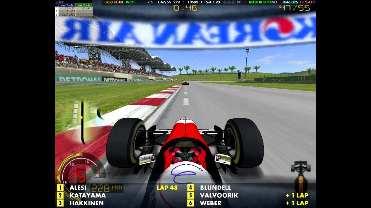 GRANDprix4 *04,5* Malaysia 100% Rennen - Das Finish [LP/Together/DE/HD]