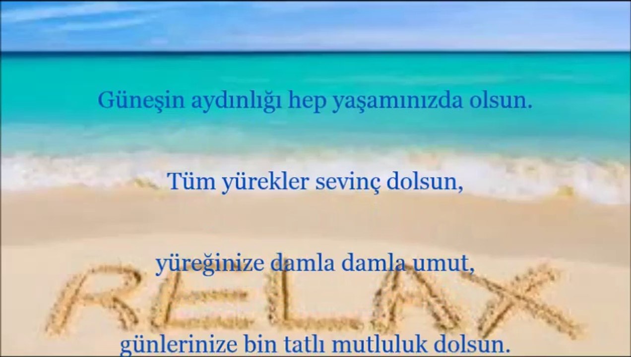 YAŞAMINIZ MUTLULUKLARLA DOLSUN