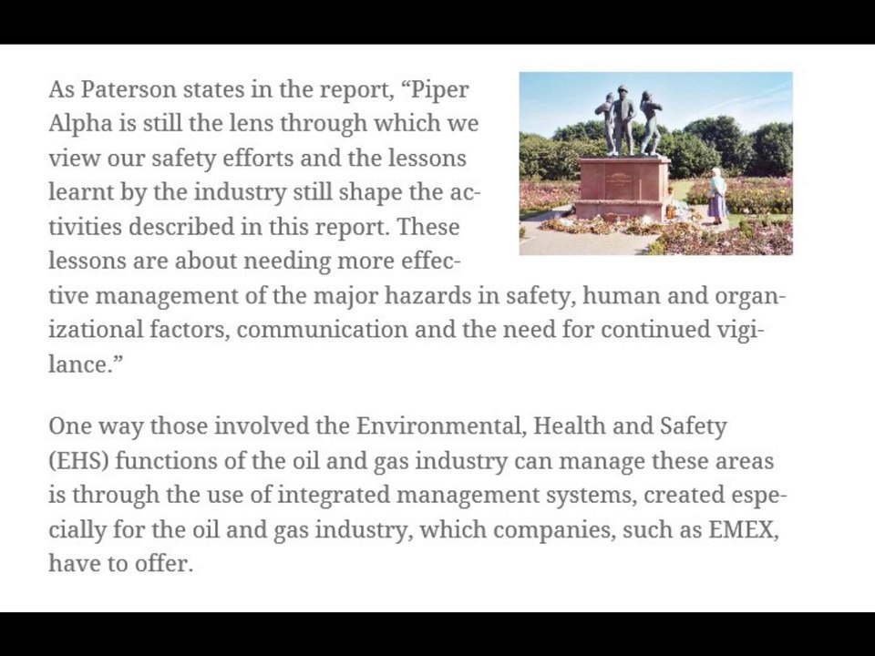 Simon Kelly | Health and Safety Report Reveals Continued Need for Safety in the Oil and Gas Industry