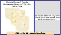 Daily Deal Spasilk Unisex-baby Newborn 3 Pack Bib Yellow Duck