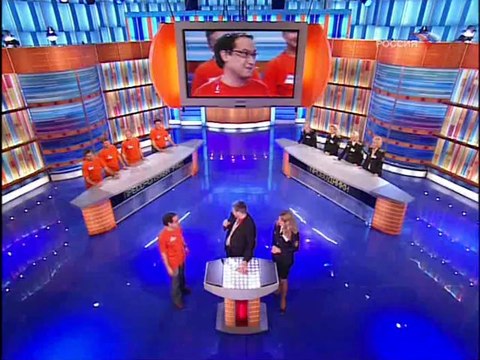 staroetv.su/ Сто к одному (Россия, 17.02.2008) Пресс-служба РЖД - Проводники