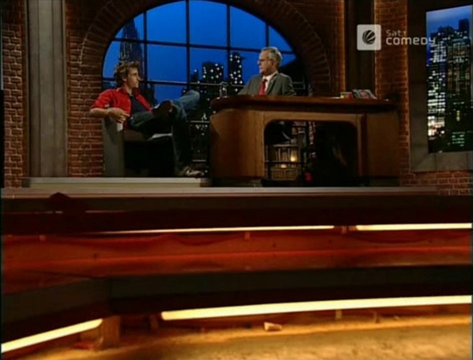 Die Harald Schmidt Show - 0929 - 2001-05-25 - Max von Thun, Uta Fußangel