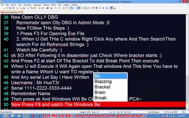 Serial Key Cracking (Reverse Enjineering)